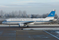 9K-AKD @ EGGW - Kuwait Govt Airbus A320-212, c/n: 2046 at Luton - by Terry Fletcher