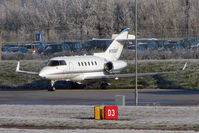 N150GF @ EGGW - Raytheon Aircraft Company HAWKER 850XP, c/n: 258823 at Luton - by Terry Fletcher