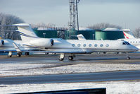 N443M @ EGGW - 2008 Gulfstream Aerospace GV-SP (G550), c/n: 5199 at Luton - by Terry Fletcher