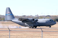 63-7859 @ NFW - Arkansas C-130 doing tactical landings on the taxiway at NASJRB Fort Worth