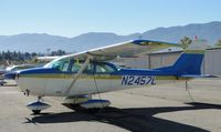 N2457L @ AJO - Parked - by Helicopterfriend