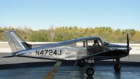 N4724J @ AJO - Pulling into fuel station - by Helicopterfriend