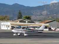 N97172 @ SZP - 1984 Cessna 172P SKYHAWK II, Lycoming O-320-D2J 160 Hp, takeoff roll Rwy 22 - by Doug Robertson