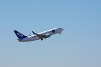 JA10AN @ NRT - ANA Business Jet take off from NRT - by metricbolt