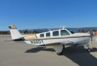 N36DY @ KWVI - 1972 Beech A36 Bonanza visiting from SoCal @ 2010 Watsonville Fly-in - by Steve Nation