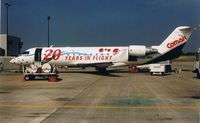 N979CA @ KLUK - 20 years in flight colors - by ghans