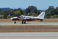 N93WA @ KWVI - Locally-based 1977 Piper PA-34-200T taking-off @ 2010 Watsonville Fly-in - by Steve Nation