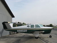 N9856R @ SZP - 1960 Beech M35 BONANZA, Continental IO-470-C 250 Hp - by Doug Robertson