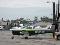 N9856R @ SZP - 1960 Beech M35 BONANZA, Continental IO-470-C 250 Hp - by Doug Robertson