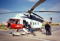 LZ-CAR @ LMMG - Mil Mi-8P HIP operated for Malta Aircharter at Gozo heliport - by Ingo Warnecke