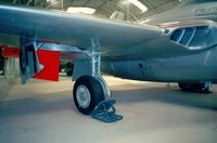 WZ550 - De Havilland D.H.115 Vampire T11 at the Malta Aviation Museum at Ta'Qali