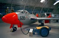 WZ550 - De Havilland D.H.115 Vampire T11 at the Malta Aviation Museum at Ta'Qali