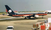 N801AM @ KJFK - Taxiing to a gate - by ghans