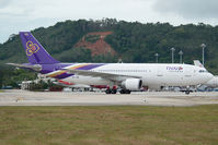 HS-TAW @ VTSP - Thai Airbus 300-600