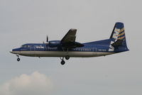 OO-VLR @ EBBR - Arrival of flight VG154 to RWY 25L