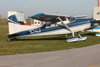 N74CF @ TDZ - At the Toledo-Metcalf EAA breakfast fly-in. - by Bob Simmermon