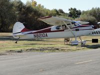 N8210A @ AJO - Parked on the grass - by Helicopterfriend