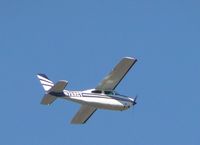 N732CT @ CNO - Headed westbound - by Helicopterfriend