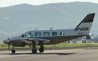 N7432L @ CNO - Taxiing to runway for take off - by Helicopterfriend