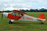 G-BBOL @ X2NM - Piper PA-18-150 Super Cub [18-7561] Nympsfield~G 14/08/2004 - by Ray Barber