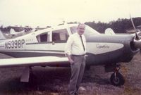 N5398P - Stanley J. Pajak with 1958 Piper PA-24 N5398P, taken sometime before 1969 - by Unknown