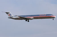 N9628W @ DFW - American Airlines landing at DFW Airport - TX