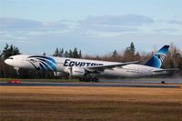 SU-GDO @ KPAE - KPAE Boeing 024 at rotation off of 16R this morning on a KPAE-KPAE test flight.