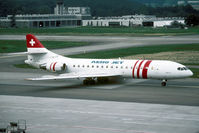HB-ICJ @ LSZH - one of the last Caravelles to see service in Europe.