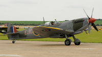 G-MXVI @ EGSU - 3. TE184 (P. Andrews) at Duxford's wonderful Battle of Britain Air Display 2010