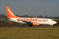 G-EZJZ @ EGGW - easyJet B737 taxying to RW26 - by Chris Hall