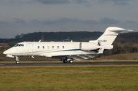 N184BK @ EGGW - Latium 3 Inc Challenger 300 landing on RW26 - by Chris Hall