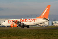 G-EZKF @ EGGW - easyJet B737 landing on RW26 - by Chris Hall