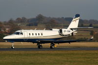 OY-YAM @ EGGW - Air Alpha Astra SPX landing on RW26 - by Chris Hall