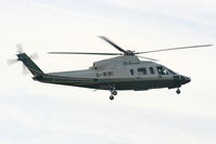 G-WIWI @ EGGW - Air Harrods S-76 arriving from Stansted Airport - by Chris Hall
