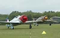 F-AZFJ @ LFFQ - Yak-11 - by Volker Hilpert