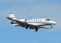 N580QS @ SHV - Landing on 14 at Shreveport Regional. - by paulp