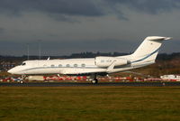OE-ICH @ EGGW - Global Jet Austria G450 departing from RW26 - by Chris Hall