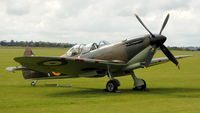 G-CCCA @ EGSU - 3. IAC161 at Duxford's wonderful Battle of Britain Air Display 2010 (With new colour scheme - 19 Sqn.)