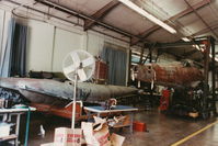 1600228 - Undergoing restoration at the Paul Garber restoration facility.  Aircraft is now fully restored.Taken at the National Air & Space Museum's Paul Garber Restoration Facility. Tail number 47, this is the only Aichi M6A1 Seiran in existence. It is now fully r