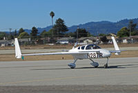 N287R @ KWVI - Locally-based 2005 Rose COZY MARK IV turning onto ramp @ 2010 Watsonville Fly-in - by Steve Nation