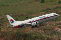 9M-MMR @ VTSP - Malaysia Boeing 737-400