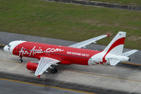 HS-ABA @ VTSP - Air Asia Airbus 320