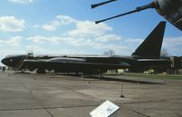 56-0689 @ EGSU - Preserved Duxford still in original colors.Late 1980's. - by Robert Roggeman