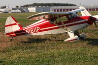 N1611P @ TDZ - EAA breakfast fly-in at Toledo, Ohio - by Bob Simmermon