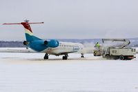 LX-LGZ @ EDDR - de-icing prior departure - by Friedrich Becker