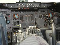 PH-BUE @ EHLE - Inside the classical flight deck of the 747 - by arubanaviator634