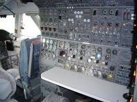 PH-BUE @ EHLE - Flight Engineer's panel - by arubanaviator634