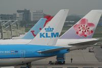 PH-BQC @ EHAM - Beautiful tails in Amsterdam