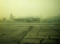 N422AU @ ISO - This photo was taken on the east coast in the summer or early fall of 1990. I'm pretty sure about the date and location, but wouldn't bet the dog on it.