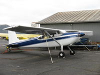N14PL @ SZP - 1966 Cessna 180H. Continental O-470 230 Hp - by Doug Robertson